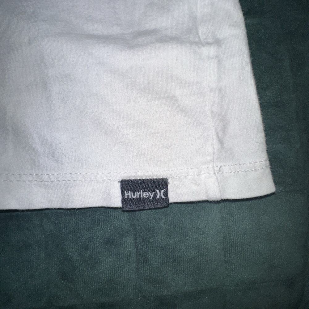 Hurley Mens Short Sleeve Tee Shirt Small‎ (S) White Surfing Weekend - Picture 2 of 6